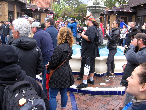 Even with the drizzly, breezy winter weather, people came out to Seaport Village on Saturday to watch some of the best street performers from around the world.