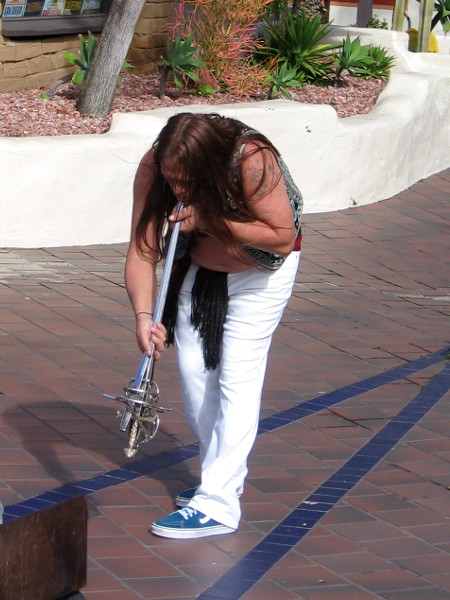 That's a lot of sharp steel to swallow!