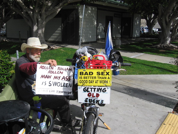 But getting old does present difficulties.