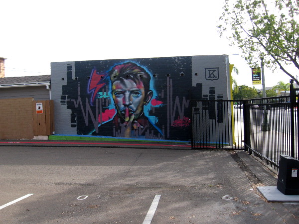 A colorful mural on the side of Konrad+King always attracts my attention when I'm driving down Adams Avenue.