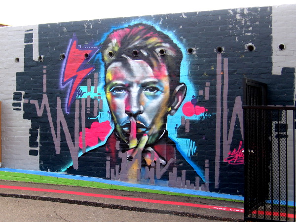 A very cool face in Normal Heights.