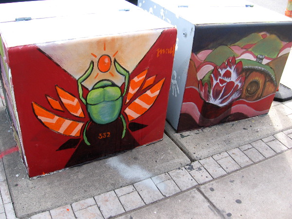 More cool street art along Adams Avenue in Normal Heights.