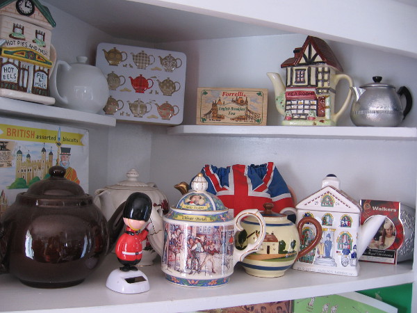 Look at all the fun, unique teapots!