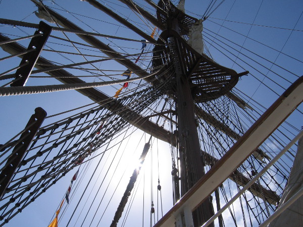 I couldn't stop looking up.