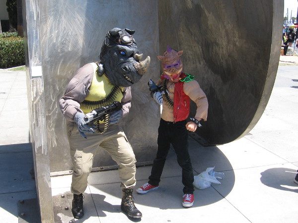 Rocksteady and Bebop