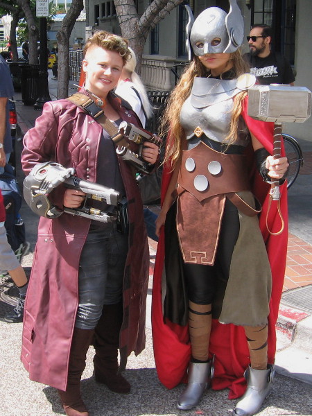 Star-Lord and Thor