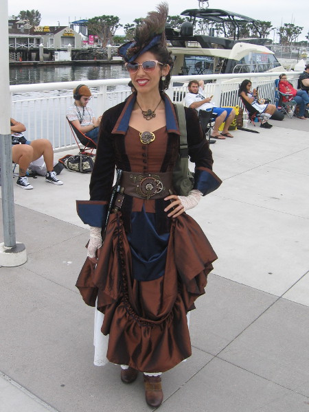Steampunk lady