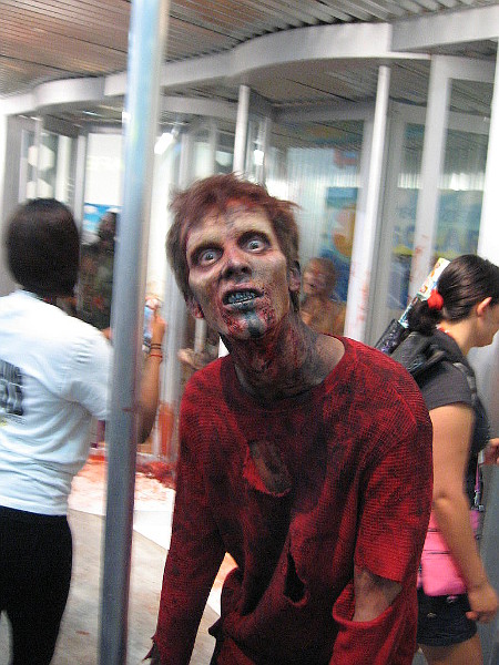 Undead running amok inside the San Diego Convention Center