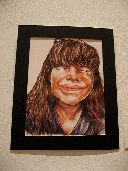 Pure Joy, Julianna Pantoja, colored pencil. Otay Ranch High School.