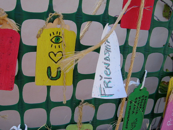 I love you. Friendship.