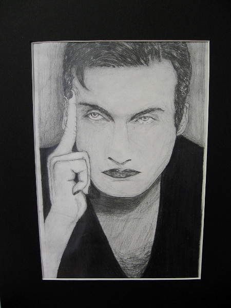 Valeria Romero Padilla, Mas Que Una Voz, 2019. Graphite pencil on paper. Grade 9, Crawford High School.