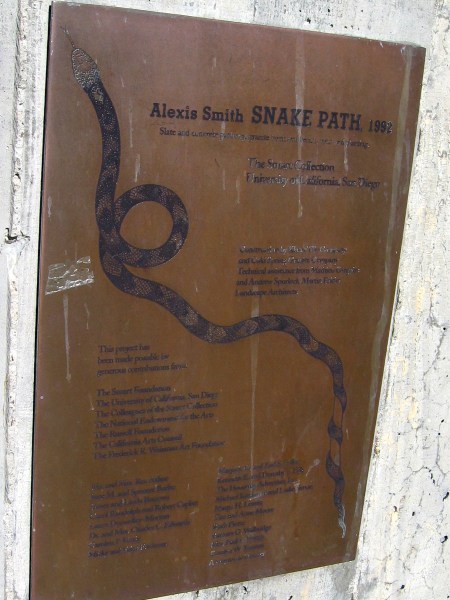 Walking up the Snake Path at UCSD. – Cool San Diego Sights!