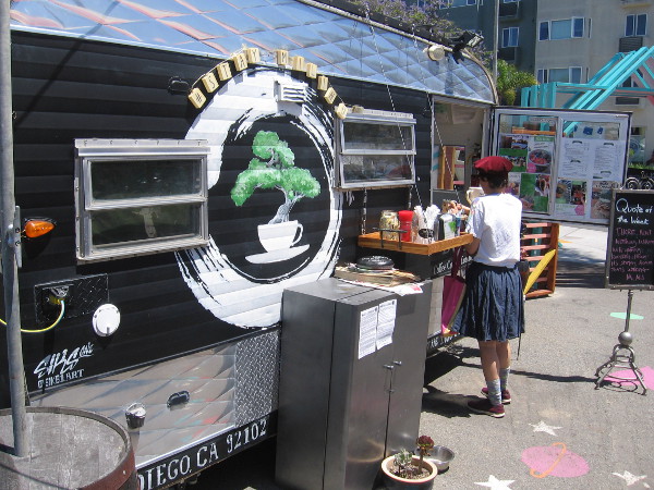 Coffee and treats can be found at The Dojo Cafe.