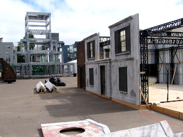 Interesting buildings are popping up as Amazon's offsite is built a couple weeks before 2019 San Diego Comic-Con.