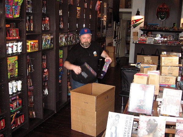 I stepped inside Super7 in East Village and learned they're stocking up and almost ready for Comic-Con! They'll also have a booth inside the San Diego Convention Center.