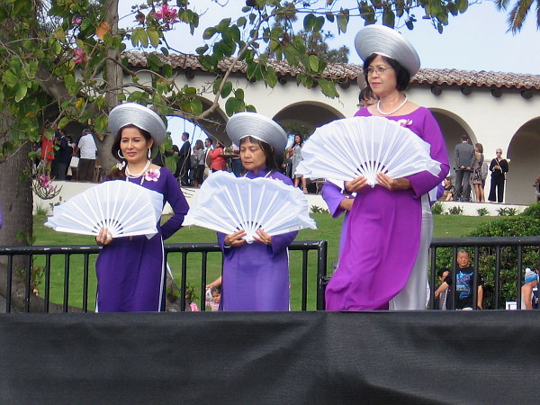 A dance followed that represented San Diego's Vietnamese community.