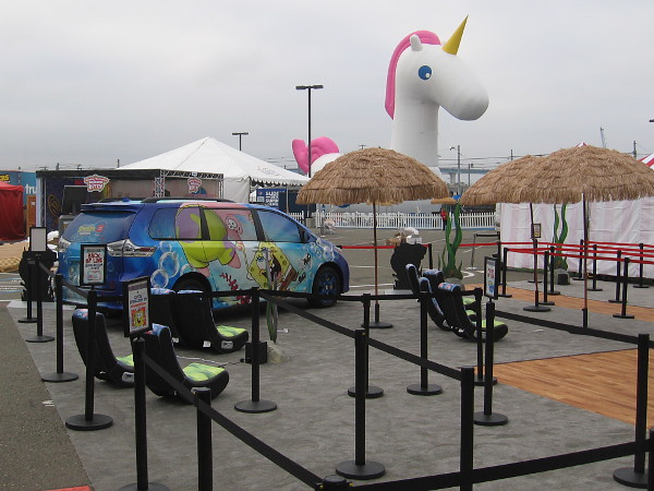 The Interactive Zone at Petco Park wasn't open yet. I'll check it out today or tomorrow!