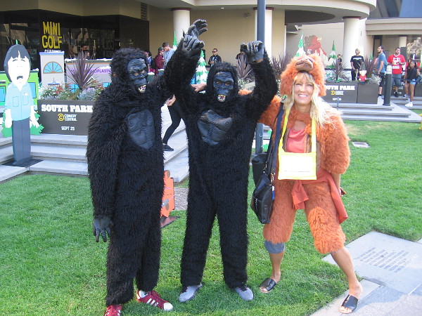 Ape Avengers cosplay!