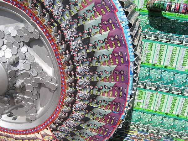 A closer look at the Lottery Ticket Hummer.