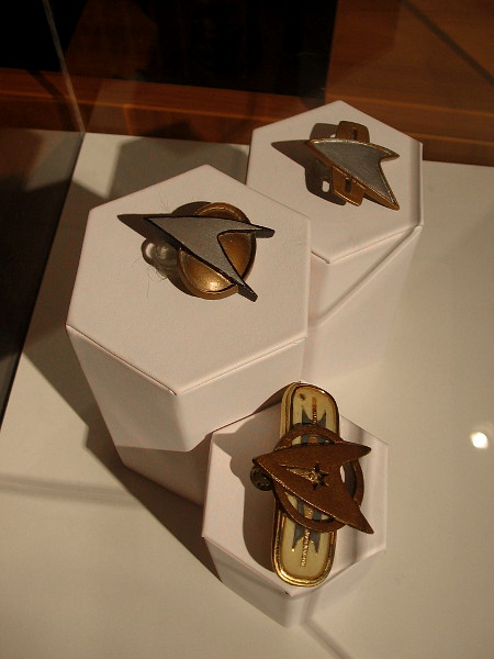 Starfleet Communicator Badges.