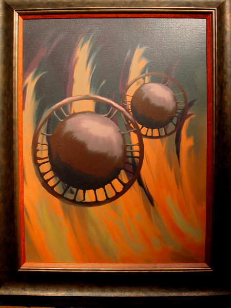 A painting by Lieutenant Commander Data.