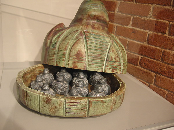 Third Dynasty Kurlan Naiskos, a revered artifact of the ancient, extinct civilization of the planet Kurl.