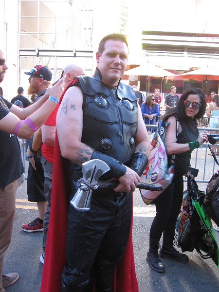 Thor cosplay.