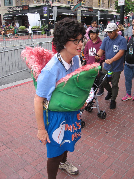 Little Shop of Horrors cosplay. The most original cosplay I've seen so far during 2019 San Diego Comic-Con!