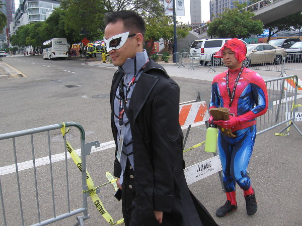 Super powered folk seem to be everywhere during Comic-Con!