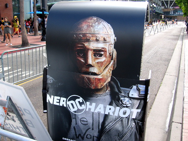 Take a ride on this Nerd Chariot.