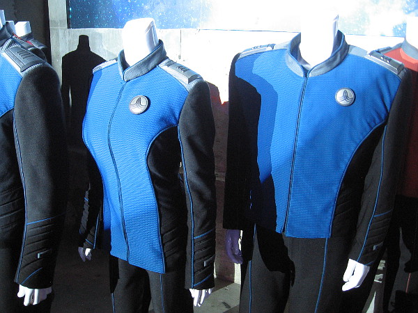 Uniforms worn aboard The USS Orville.