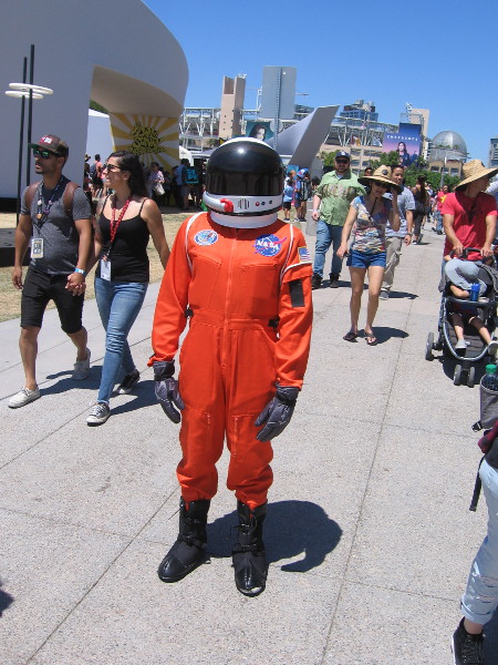 Waiting for the next moon walk.