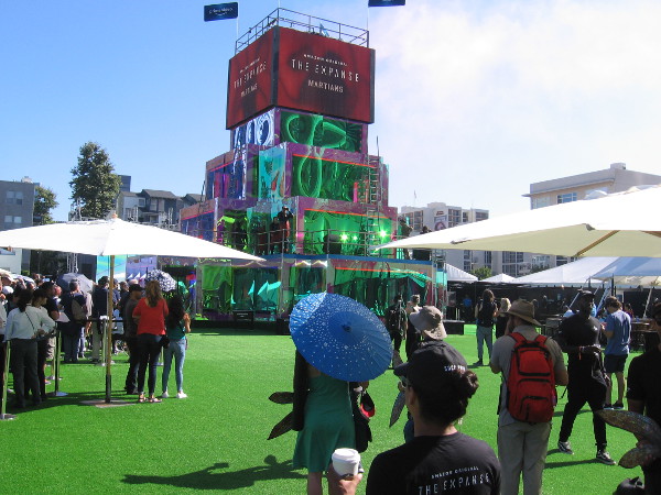 I got into the Amazon activation with ease, but then discovered the attractions within had waits of up to two hours!