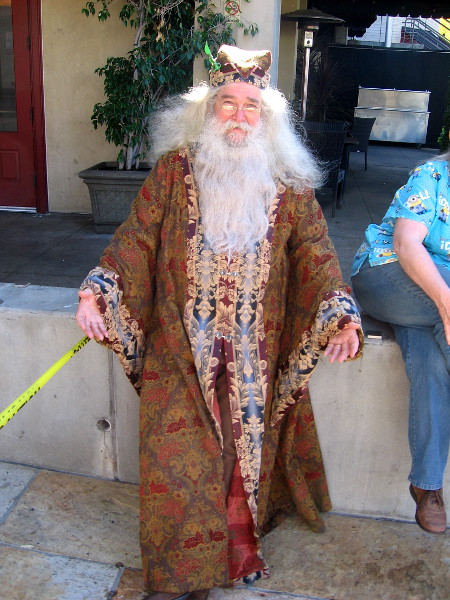I saw Dumbledore last year, too. I guess rumors of his demise are exaggerated.