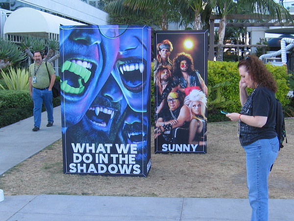 What we do in the shadows...or on our phones.