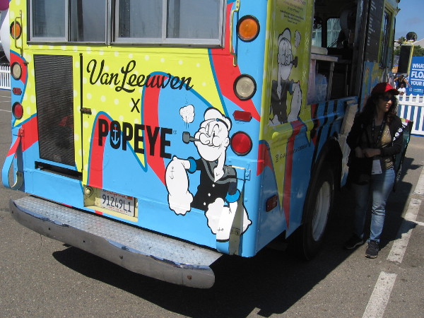 I spied Popeye nearby.