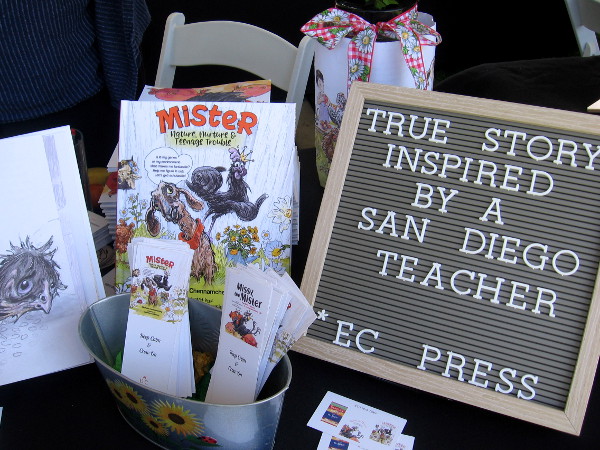 Mister is the true story of a chicken, inspired by a San Diego teacher!
