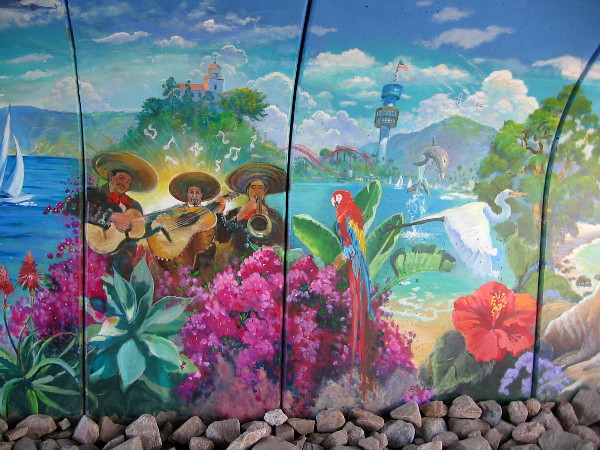 Mariachis of Old Town beneath the Serra Museum, SeaWorld, Mission Bay.