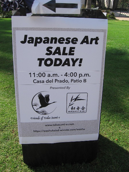 Fall means it's time for the big Japanese Art Sale!