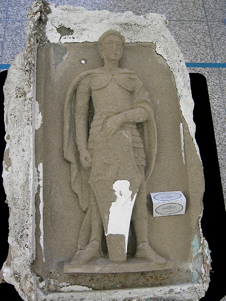 Original concrete figure from San Diego Museum of Art, 1915-1916.