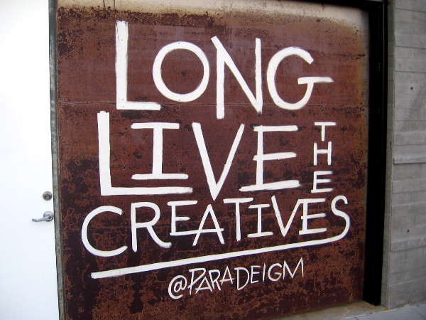Long Live the Creatives.