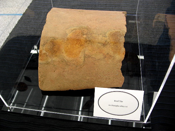 Roof Tile, Presidio, 1869.
