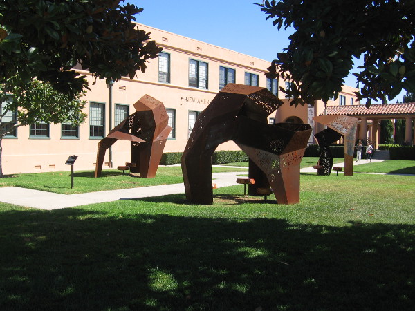 Facetime is a site-specific public art piece that offers three separate spaces for both interaction and contemplation, while providing temporary shelter.