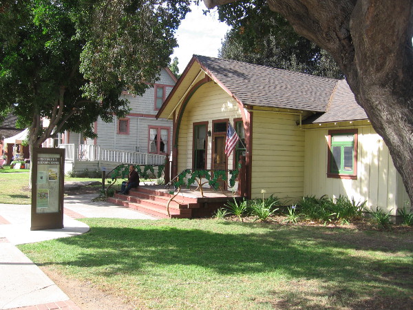 Escondido's original public library is now headquarters for the Escondido History Center.