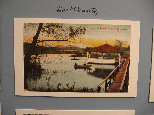 Lake at Lakeside, near San Diego.