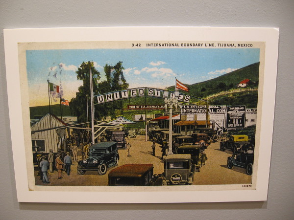 International Boundary Line, Tijuana, Mexico.