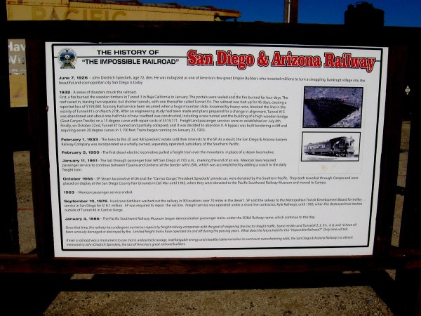 On February 5, 1950 the first diesel-electric locomotive pulled a freight train over the mountains, in place of a steam locomotive.