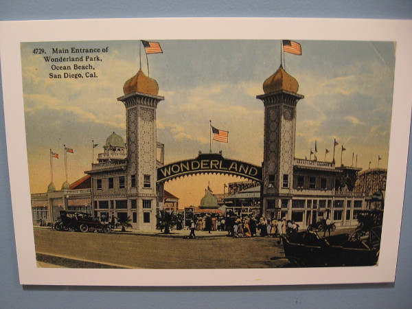 Main Entrance of Wonderland Park, Ocean Beach.