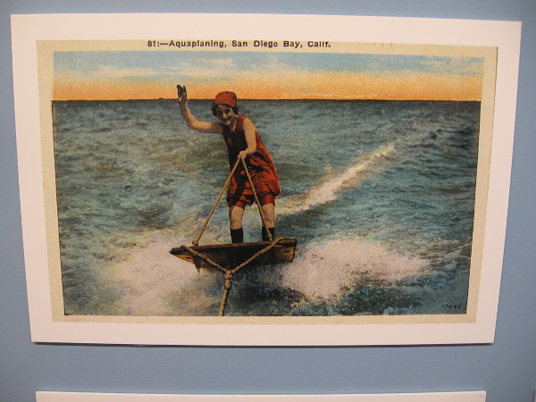 Aquaplaning, San Diego Bay.