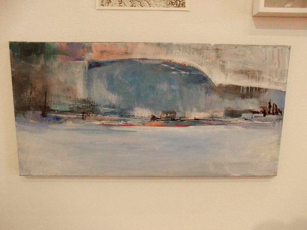 #9, Sue Whitman, 2018. Paint on canvas.